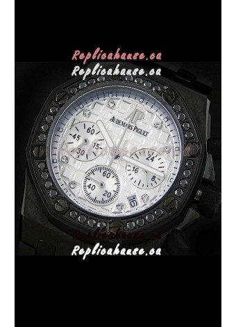 Audemars Piguet Royal Oak Offshore Lady Alinghi Swiss Watch in White Dial