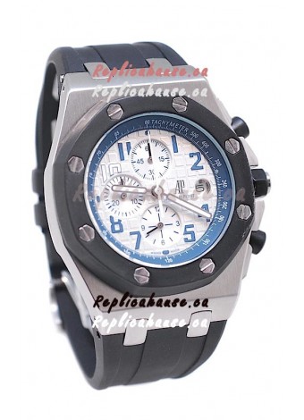 Audemars Piguet Royal Oak Offshore Japanese Replica Watch in Off White Dial