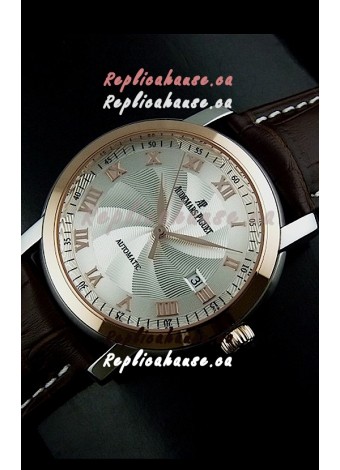Audemars Piguet Jules Audemars Swiss Watch in Silver Dial