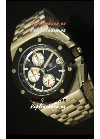 Audemars Piguet Royal Oak Offshore Watch in Black Dial - Steel Case