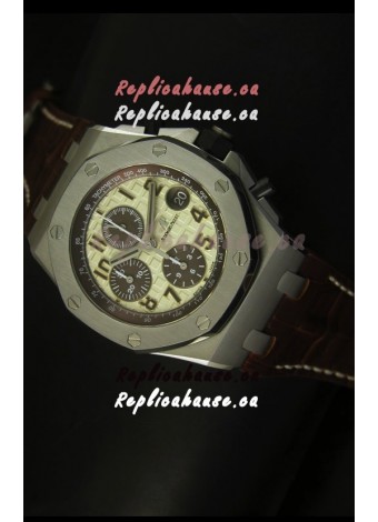 Audemars Piguet Royal Oak Offshore White Safari Edition - 1:1 Mirror Replica Watch