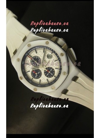 Audemars Piguet Royal Oak Offshore White Ceramic 1:1 Mirror Ultimate Edition