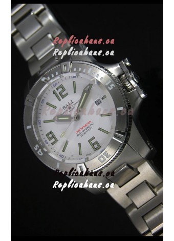 Ball Hydrocarbon Spacemaster Automatic Replica Watch in White Dial - Original Citizen Movement 