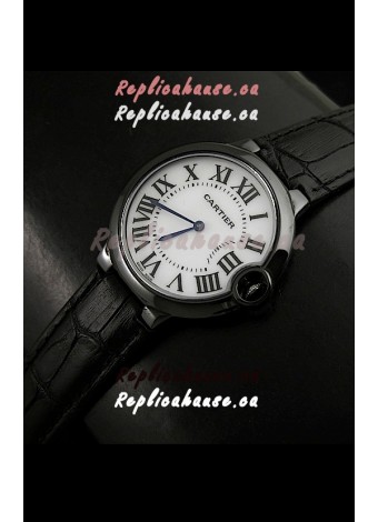 Cartier Ballon de Ladies Replica Watch in White Dial
