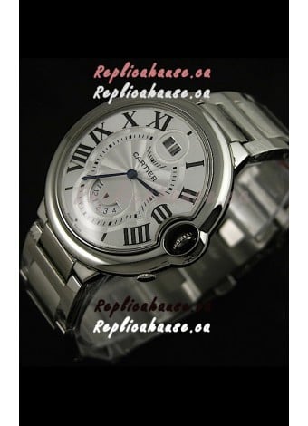 Cartier Ballon Blue de Japanese Replica Watch in White Dial