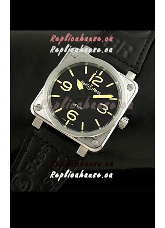 Bell and Ross BR01-94 Swiss Watch in Black Dial