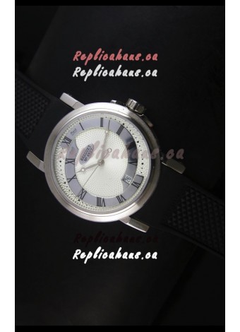 Breguet 4927 Stainless Steel Swiss Replica Watch in White Dial 