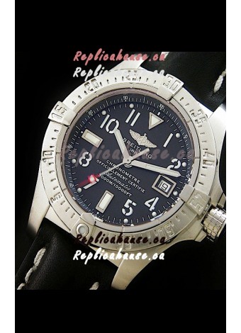 Breitling Avenger Seawolf Swiss Replica Watch in Black Dial