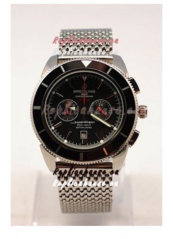 Breitling SuperOcean Heritage Swiss Replica Watch - Black Dial