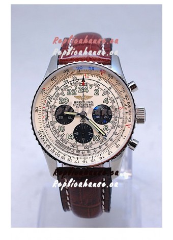 Breitling Navitimer Cosmonaute Swiss Replica Watch Steel Case