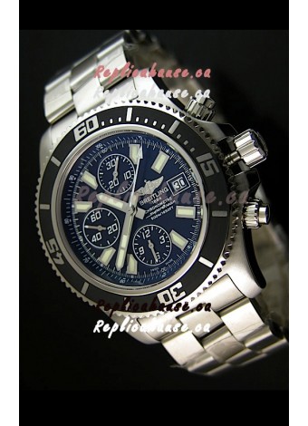 Breitling SuperOcean Abyss Swiss Chronograph Replica Watch - 1:1 Mirror Replica - 44MM White Markers