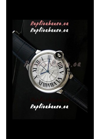 Cartier Balon de Swiss Replica Watch in White Dial