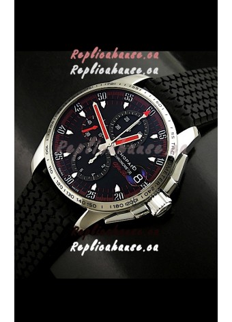 ChopardMille Miglia GTXL Swiss Replica Watch in Black Strap