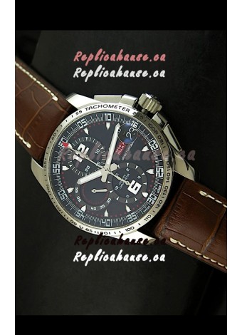 Chopard Mille Miglia GT XL Swiss Replica Watch in Brown Leather Strap - MIRROR REPLICA
