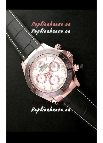 Rolex Oyster Daytona Cosmograph Swiss Replica Rose Gold Watch