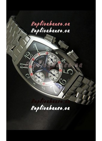 Franck Muller Casablanca Big Date Swiss Replica Watch - 1:1 Mirror Replica Watch