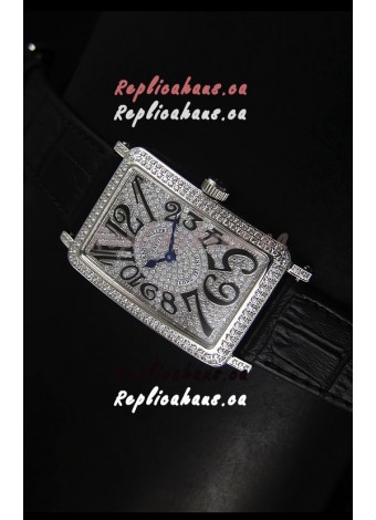 Franck Muller Master of Complications Long Island Ladies Watch in Stainless Steel 