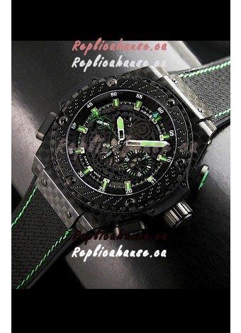 Hublot Big Bang Ayrton Senna Full Carbon Casing Swiss Watch 