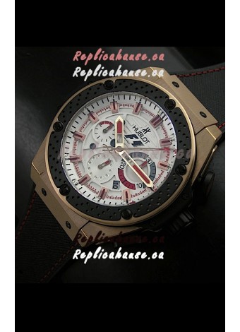 Hublot Big Bang King Power F1 Swiss Watch in Gold Case
