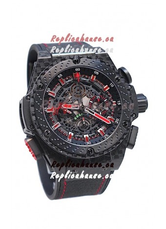 Hublot King Power Ayrton Senna Swiss Replica Watch
