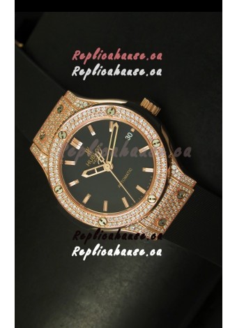 Hublot Classic Fusion 39MM Rose Gold Diamonds Case