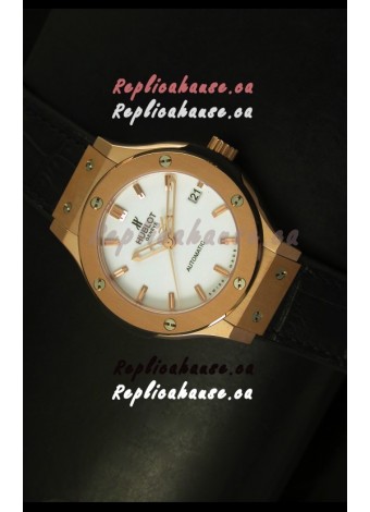 Hublot Classic Fusion 39MM Rose Gold Swiss Watch 