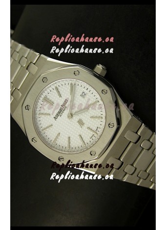 Audemars Piguet Royal Oak Ultra Thin Swiss Replica Watch in White Dial