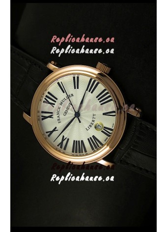 Franck Muller Master of Complications Liberty Japanese Watch Black Strap