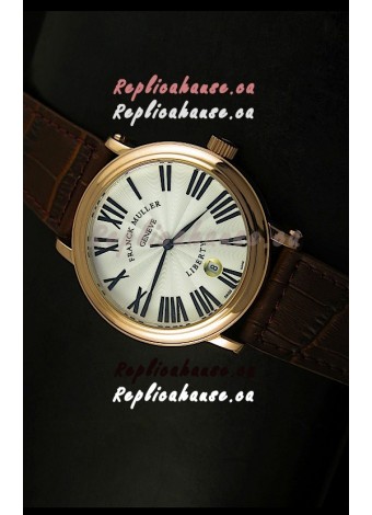 Franck Muller Master of Complications Liberty Japanese Watch in Black Numerals
