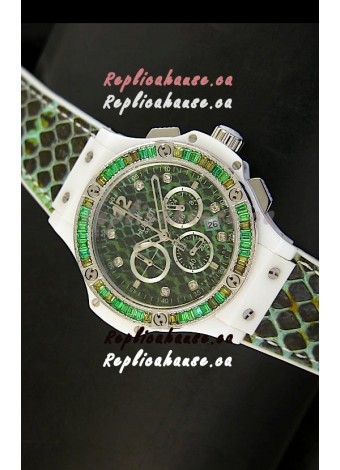 Hublot Big Bang BOA Bang Green Dial/Strap Watch 34MM