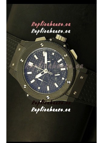 Hublot Big Bang Black Ceramic Case Watch in Quartz Movement