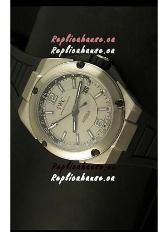 IWC Ingenieur Full Titanium Swiss Replica Watch in Grey Dial