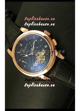 Patek Philippe Grand Complications Tourbillon Automatic Watch in Pink Gold