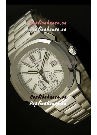 Patek Philippe Nautilus 5980 Chronograph Swiss Replica Watch - 1:1 Mirror Replica