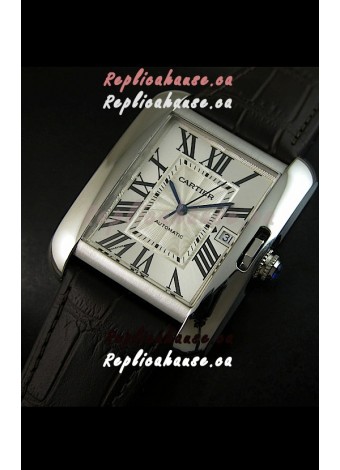 Cartier Tank Swiss Replica Watch 1:1 Mirror Replica Watch - Steel Casing
