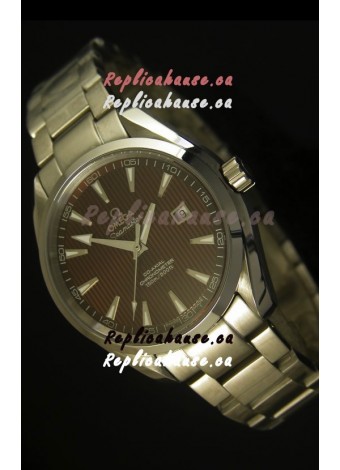 Omega Seamaster Aqua Terra Co-Axial Brown Dial - 1:1 Ultimate Mirror Edition
