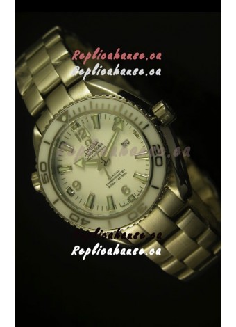 Omega Seamaster Planet Ocean Liquidmetal Midsized 36MM Swiss Watch