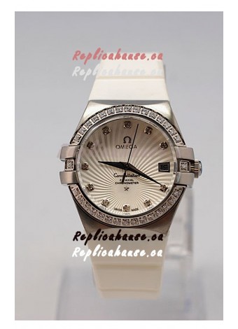 Omega Constellation Ladies Replica Watch - Steel Case - 35MM
