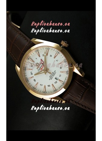 Omega Seamaster Aquaterra Annual Calender GMT Swiss Replica Watch