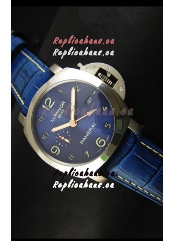 Panerai Luminor Marina GMT PAM437L Titanium Swiss Watch - 1:1 Mirror Replica