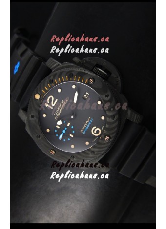 Panerai Luminor 1950 Submersible PAM616 Carbotech Swiss 1:1 Mirror Replica Watch 