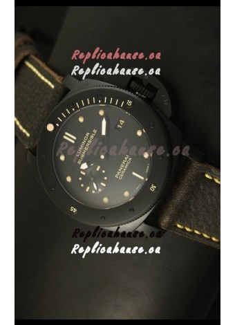Panerai Luminor Submersible PAM508 DLC - 1:1 Ultimate Mirror Replica