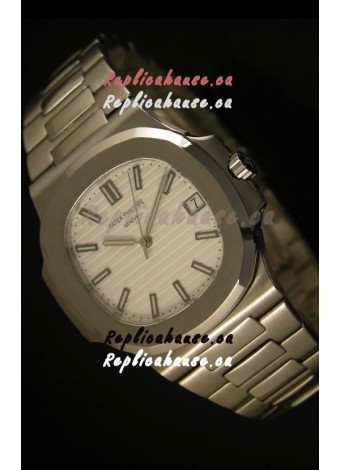 Patek Philippe Nautilus 5711 Jumbo Swiss Watch White - 1:1 Ultimate Mirror Replica