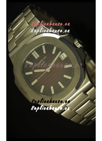 Patek Philippe Nautilus 5711 Jumbo Swiss Watch Burgundy - 1:1 Ultimate Mirror Replica