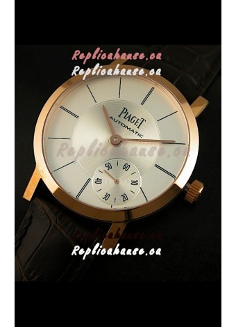 Piaget Altiplano Swiss Manual Winding Replica Watch in White Dial