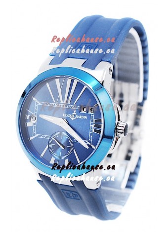 Ulysse Nardin Executive Dual Time Blue Lady's Watch