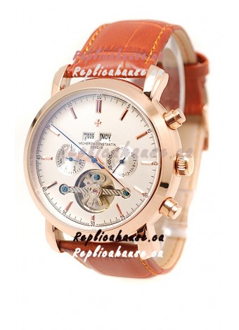 Vacheron Constantin Malte Tourbillon Japanese Gold Watch 