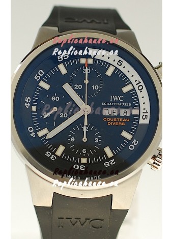 IWC Aquatimer Chronograph Cousteau Divers Swiss Watch