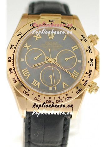 Rolex Daytona Gold Japanese Replica Watch