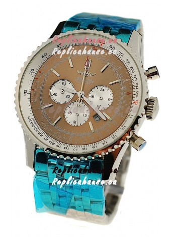 Breitling Navitimer Chronometre Japanese Watch in Brown Dial